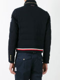 logo patch bomber jacket 