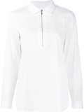 zip up blouse