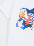 duck print T-shirt