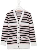 striped cardigan