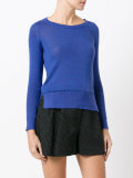 boat neck jumper