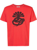 abstract print T-shirt