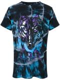 tie dye wolf T-shirt