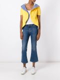 ruched back cross jacket