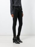 mid-rise skinny trousers