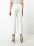 wide cuff culottes