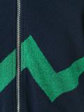 zipped cardigan 