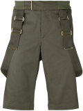 strap detail shorts 