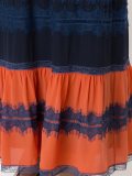 long panelled skirt