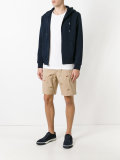 bulldog embroidery chino shorts