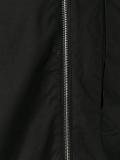 zipped bomber jacket