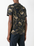 leaves print T-shirt 