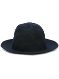 wide brim bowler hat