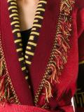 belted cardigan