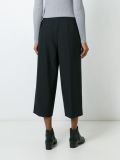 cropped wide leg trousers