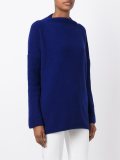 boat-neck wool jumper 