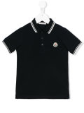 embroidered logo polo shirt 