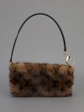 mink fur shoulder bag 