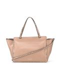 'Rockstud'梯形手提包