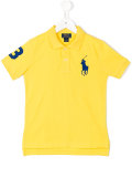 logo embroidered polo shirt