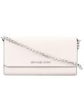 small 'Jet Set Travel' foldover chain clutch