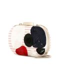 embroidered mini clutch