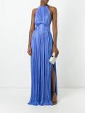 side slit gown