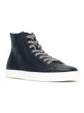lace-up hi-top sneakers