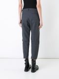 drawstring dart knee pants