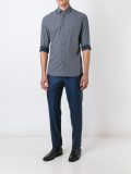 micro print shirt