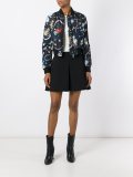 jewel print bomber jacket