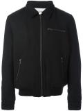 zipped bomber jacket 