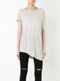 asymmetric T-shirt