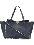 'Rockstud'梯形手提包