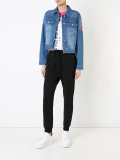 cropped denim jacket