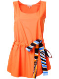 bow detail tank top