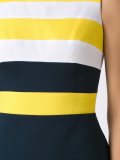 striped shift dress