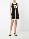 bow tie mini dress