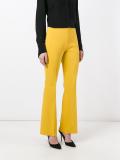 tailored flared trousers