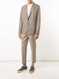 button up blazer