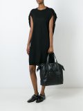 wrinkle effect shoulder bag