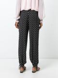 'Kingfish' print trousers