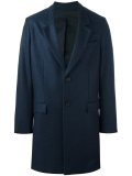 notched lapel mid coat