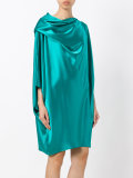 draped dress