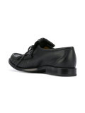 lace-up detail loafers