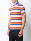 striped polo shirt