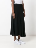 long asymmetric hem skirt