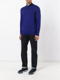 The Regent fine gauge half zip jumper