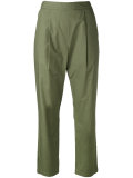 cropped trousers