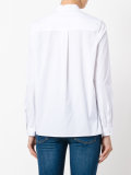 band collar shirt